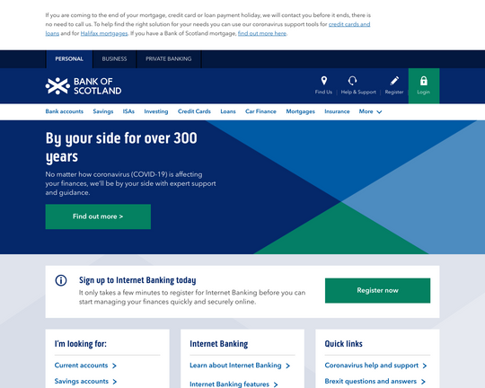 Bank of Scotland Logo