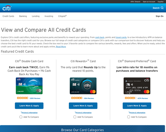 Citi Cards Logo